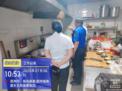 东大街街道办事处:严抓餐饮油烟治理 用心优化人居环境
